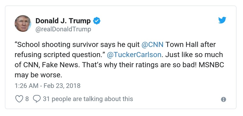 Post preview from Donald Trump