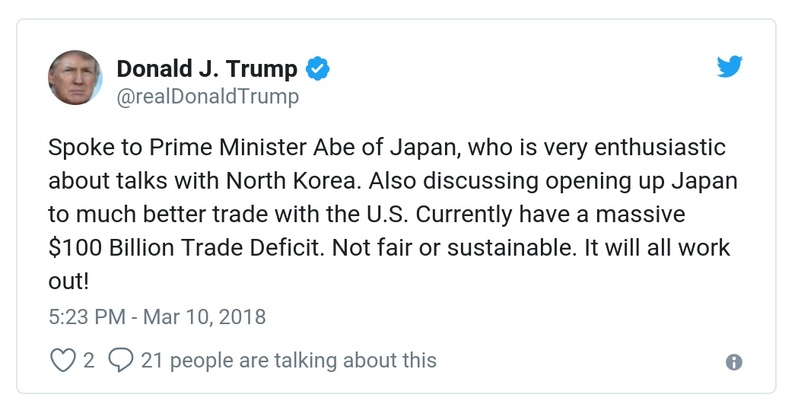 Post preview from Donald Trump