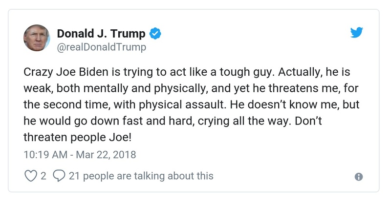 Post preview from Donald Trump