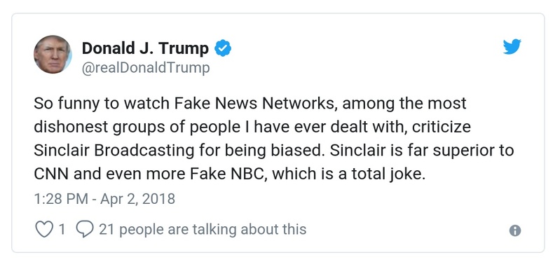 Post preview from Donald Trump