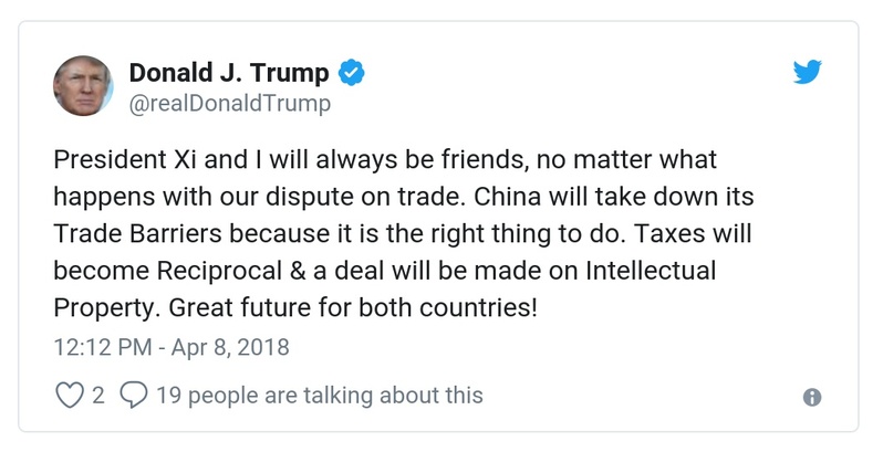 Post preview from Donald Trump