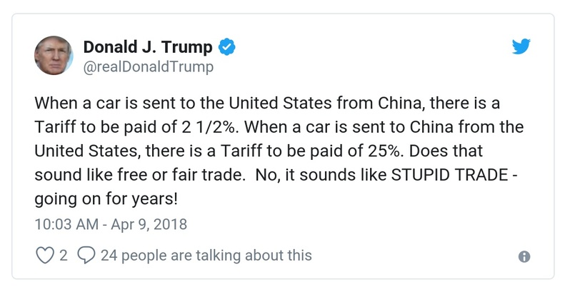 Post preview from Donald Trump