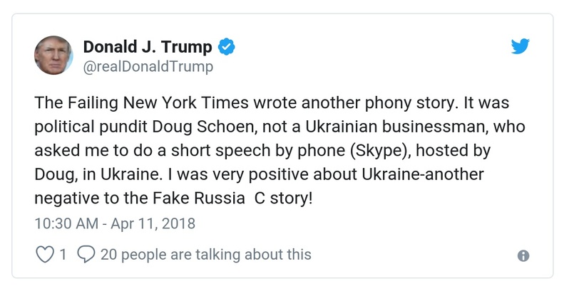 Post preview from Donald Trump