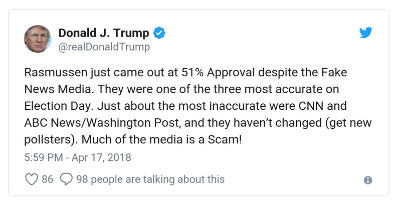 Post preview from Donald Trump