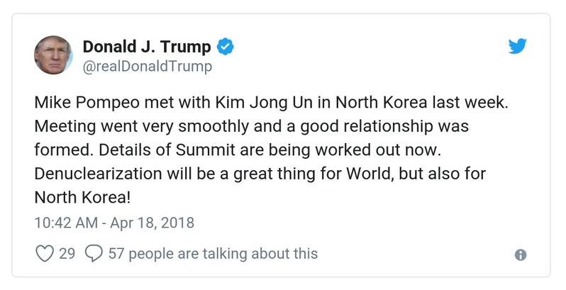 Post preview from Donald Trump