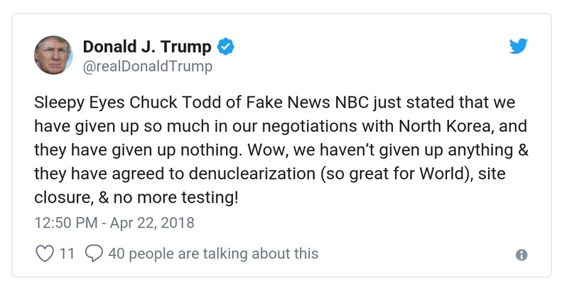 Post preview from Donald Trump