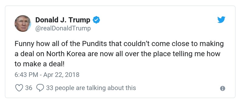 Post preview from Donald Trump