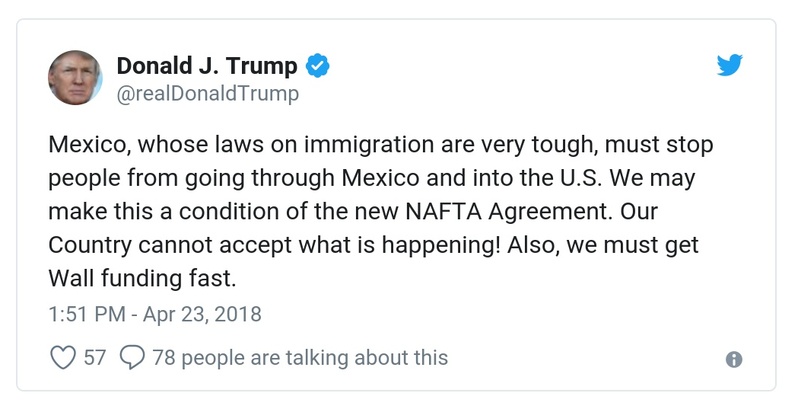 Post preview from Donald Trump