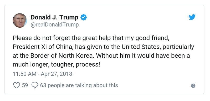 Post preview from Donald Trump