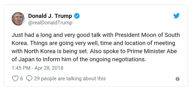 Post preview from Donald Trump