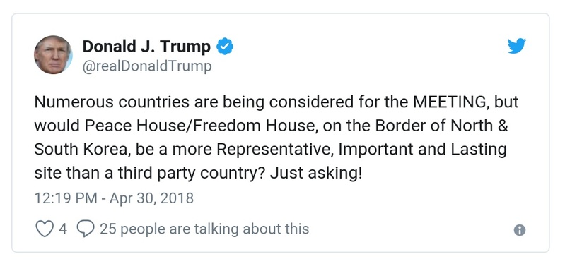 Post preview from Donald Trump