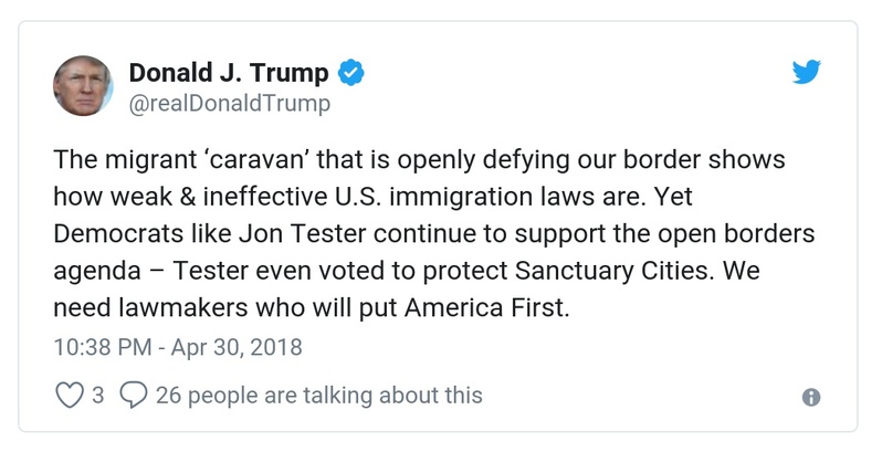 Post preview from Donald Trump