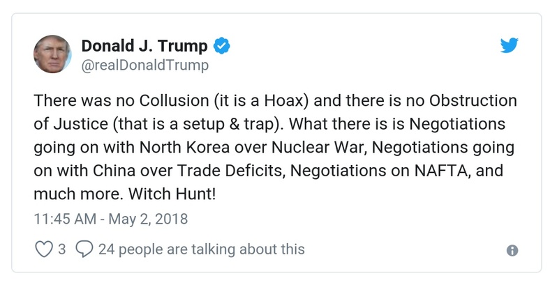 Post preview from Donald Trump