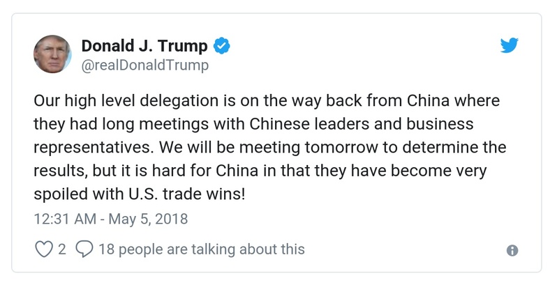 Post preview from Donald Trump