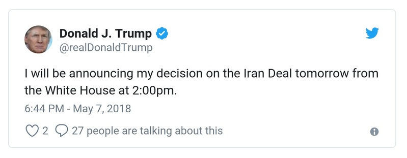 Post preview from Donald Trump