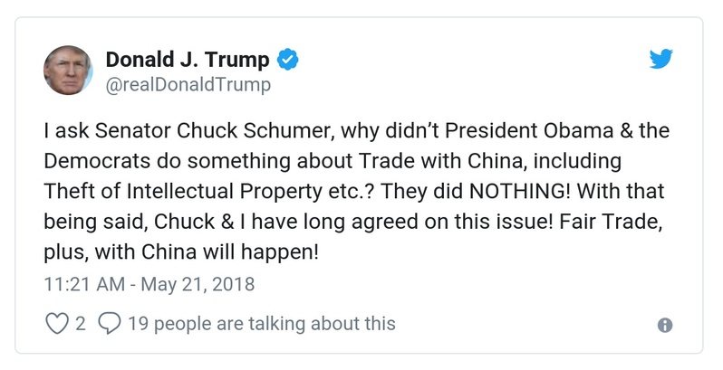 Post preview from Donald Trump