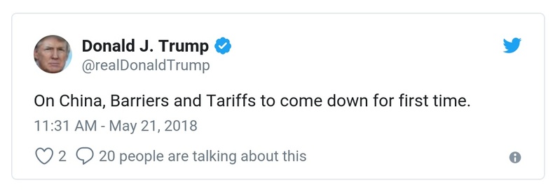 Post preview from Donald Trump