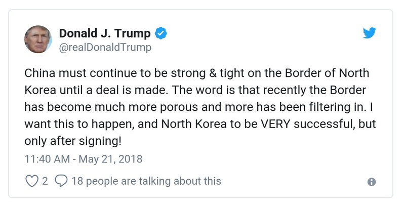 Post preview from Donald Trump