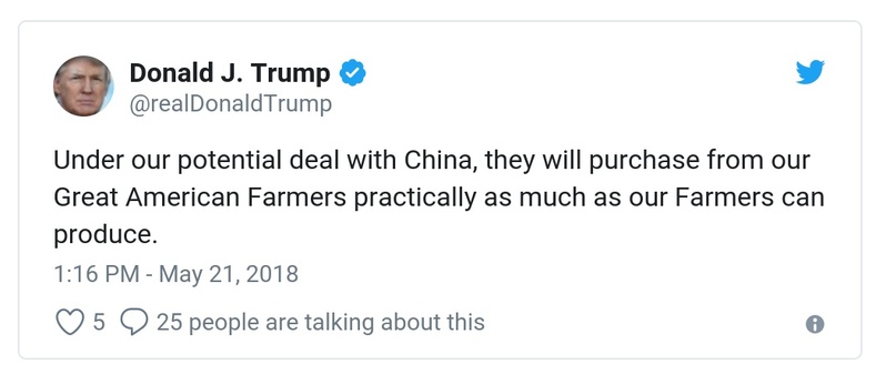 Post preview from Donald Trump