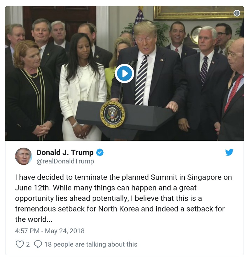 Post preview from Donald Trump