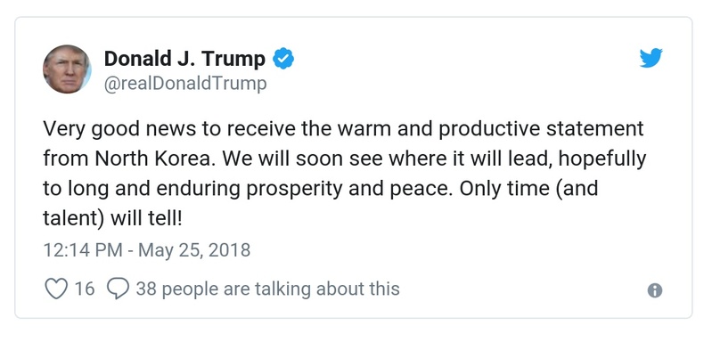 Post preview from Donald Trump