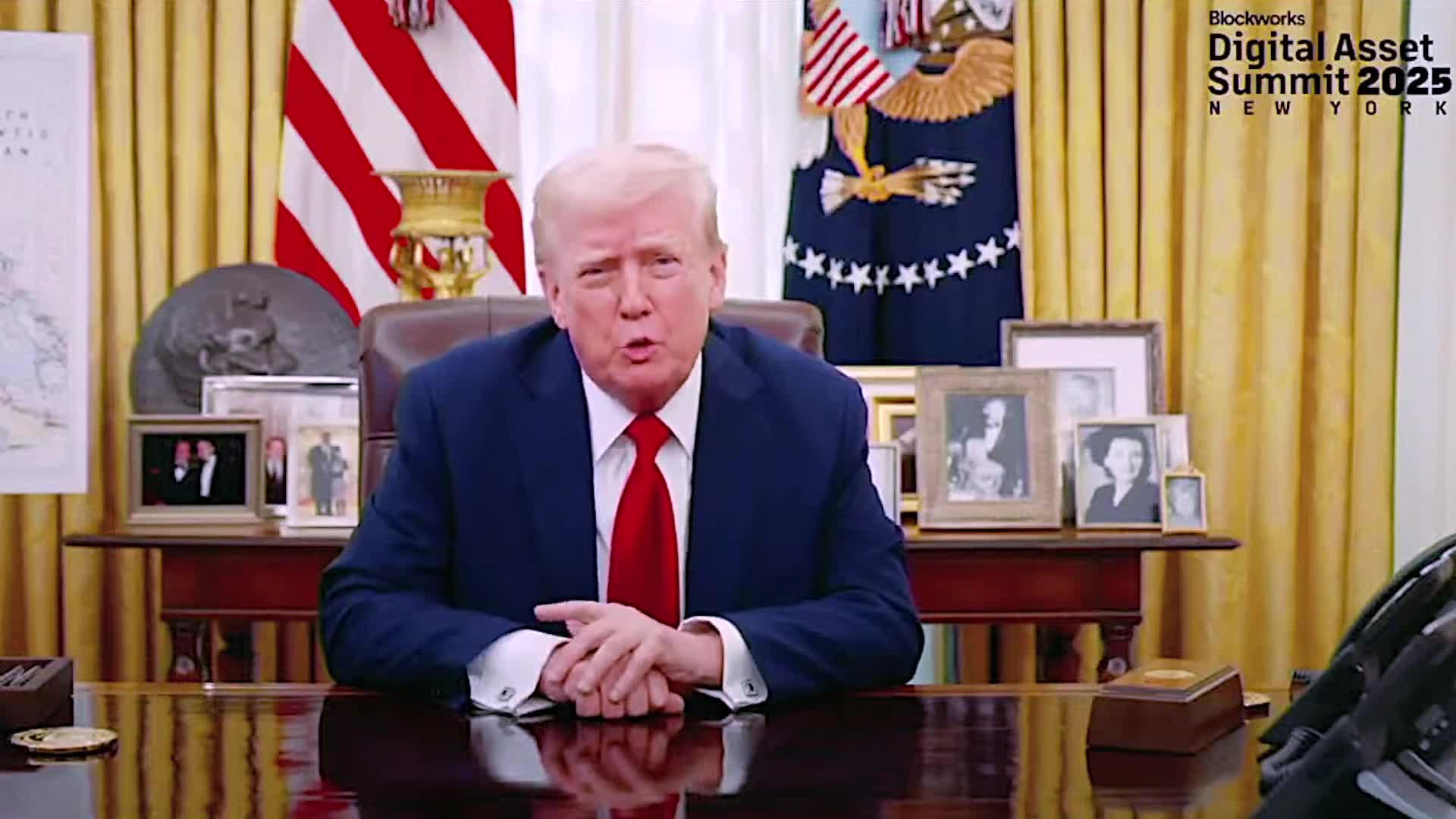 Remarks: Donald Trump Addresses Virtually the Digital Assets Crypto Summit  - March 20, 2025