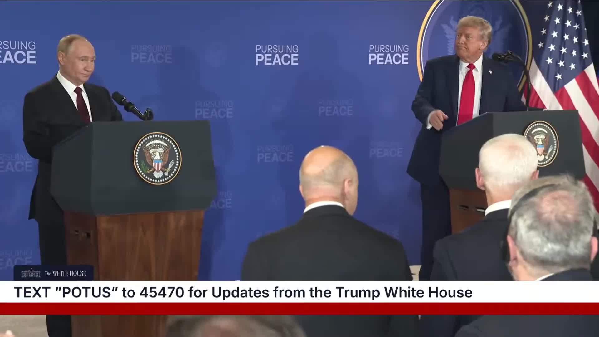 Press Conference: Donald Trump and Vladimir Putin Hold a Joint Press Event - August 15, 2025