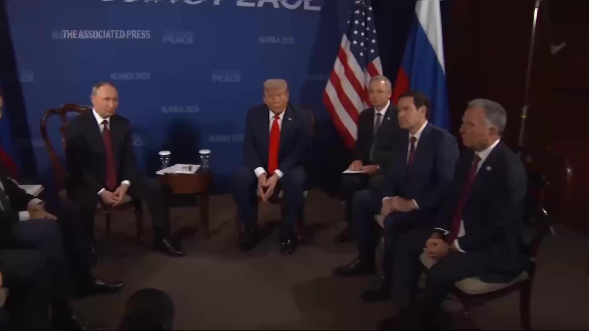 Remarks: Donald Trump Holds a Bilateral Meeting with Vladimir Putin of Russia - August 15, 2025