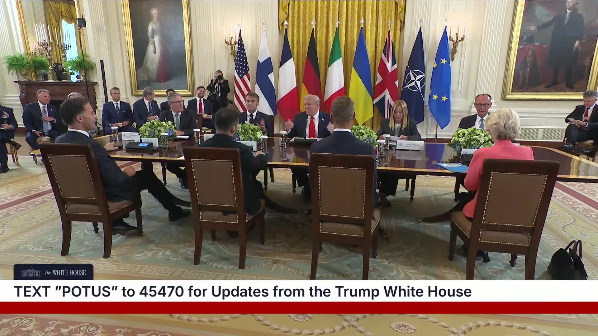 Remarks: Donald Trump Meets with European Leaders on Ukraine - August 18, 2025