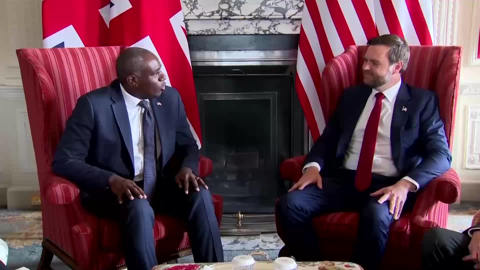 Remarks: JD Vance Meets with David Lammy of the United Kingdom in Kent, England - August 8, 2025