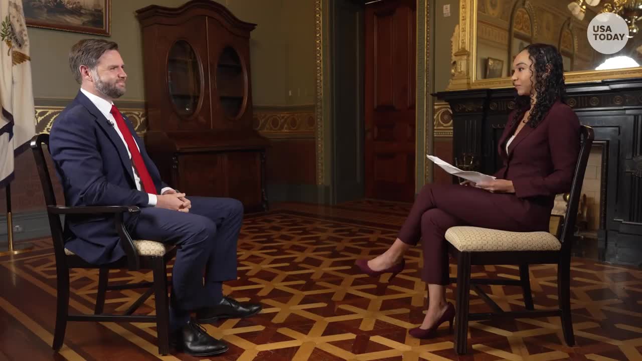 Interview: Francesca Chambers of USA Today Interviews JD Vance - August 27, 2025