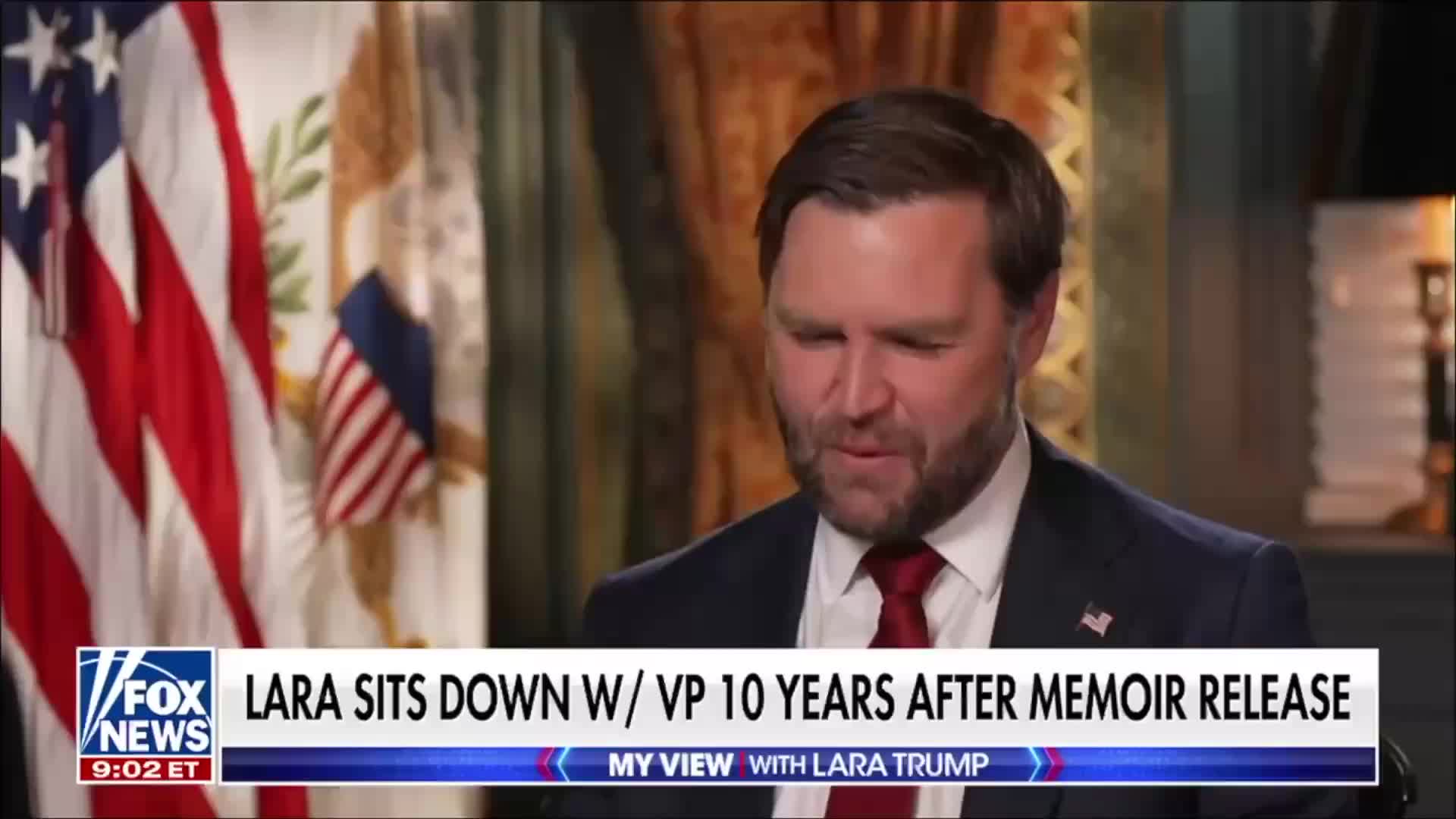Interview: Lara Trump Interviews JD Vance for Her My View Show on Fox News - September 6, 2025