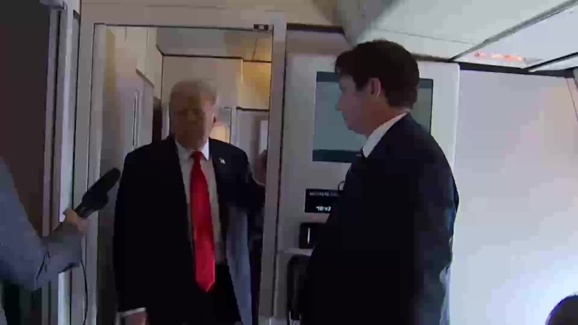 Press Gaggle: Donald Trump Speaks to Reporters On Board Air Force One - September 16, 2025