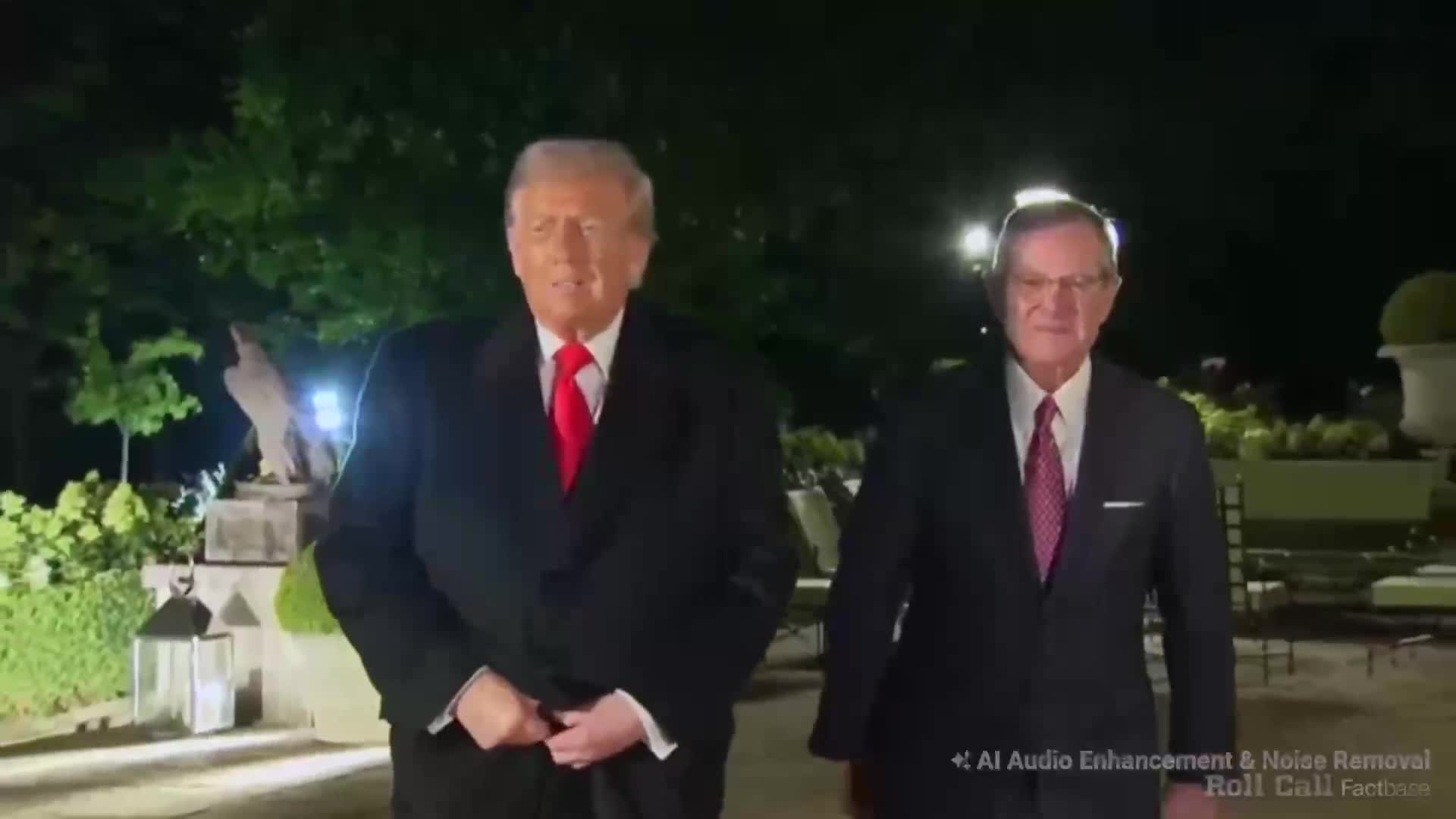 Press Gaggle: Donald Trump Speaks to Reporters at Winfield House in London - September 16, 2025