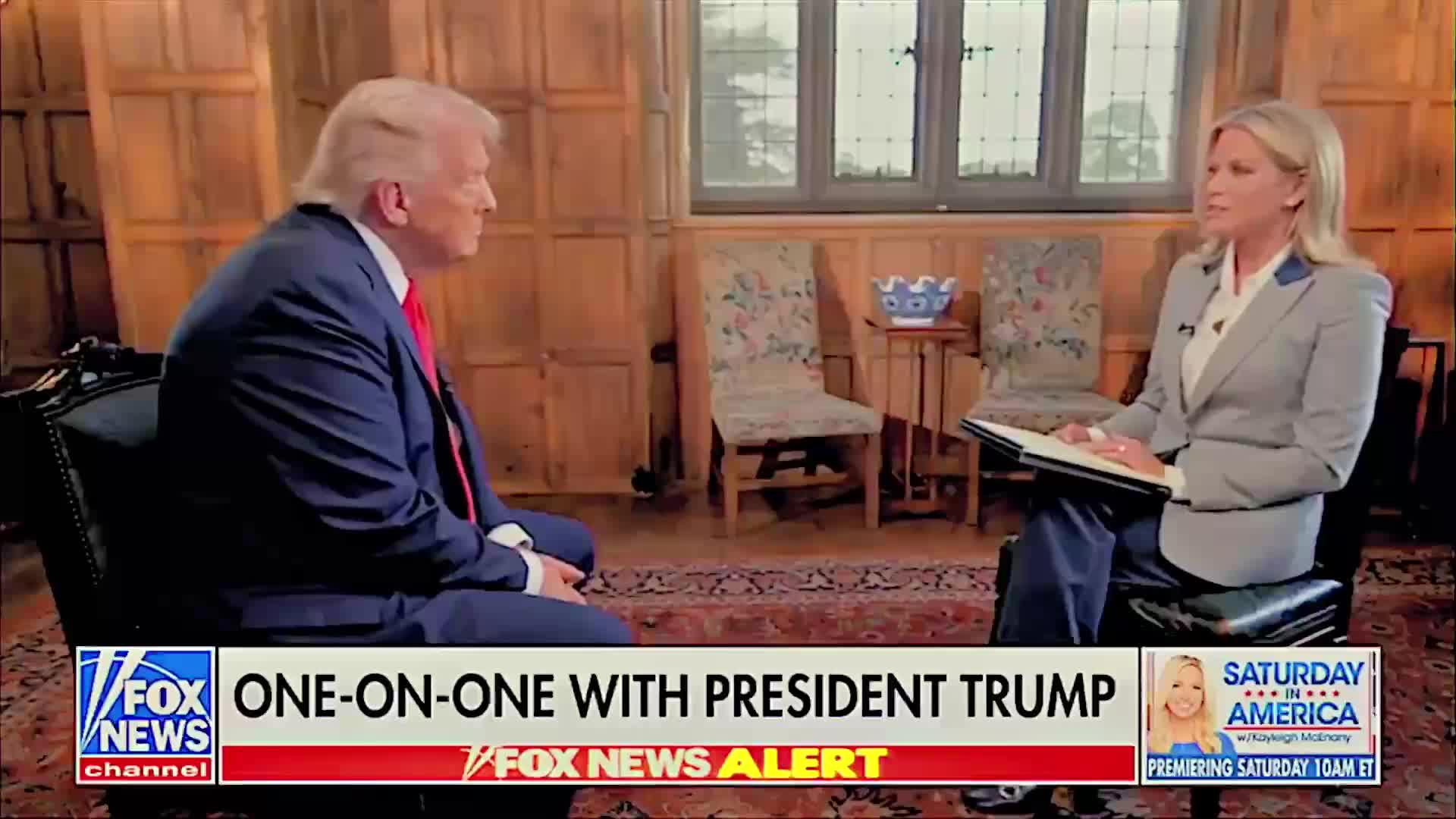 Interview: Martha MacCallum of Fox News Interviews Donald Trump in the U.K. - September 18, 2025