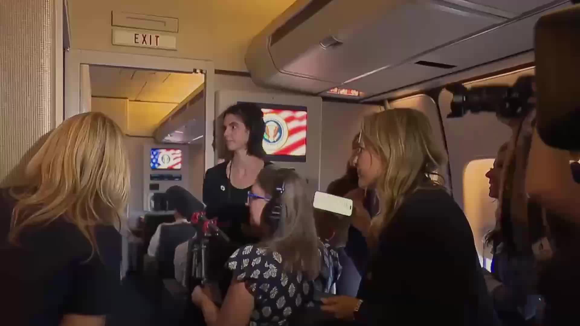 Press Gaggle: Donald Trump Speaks to Reporters on Board Air Force One - September 21, 2025