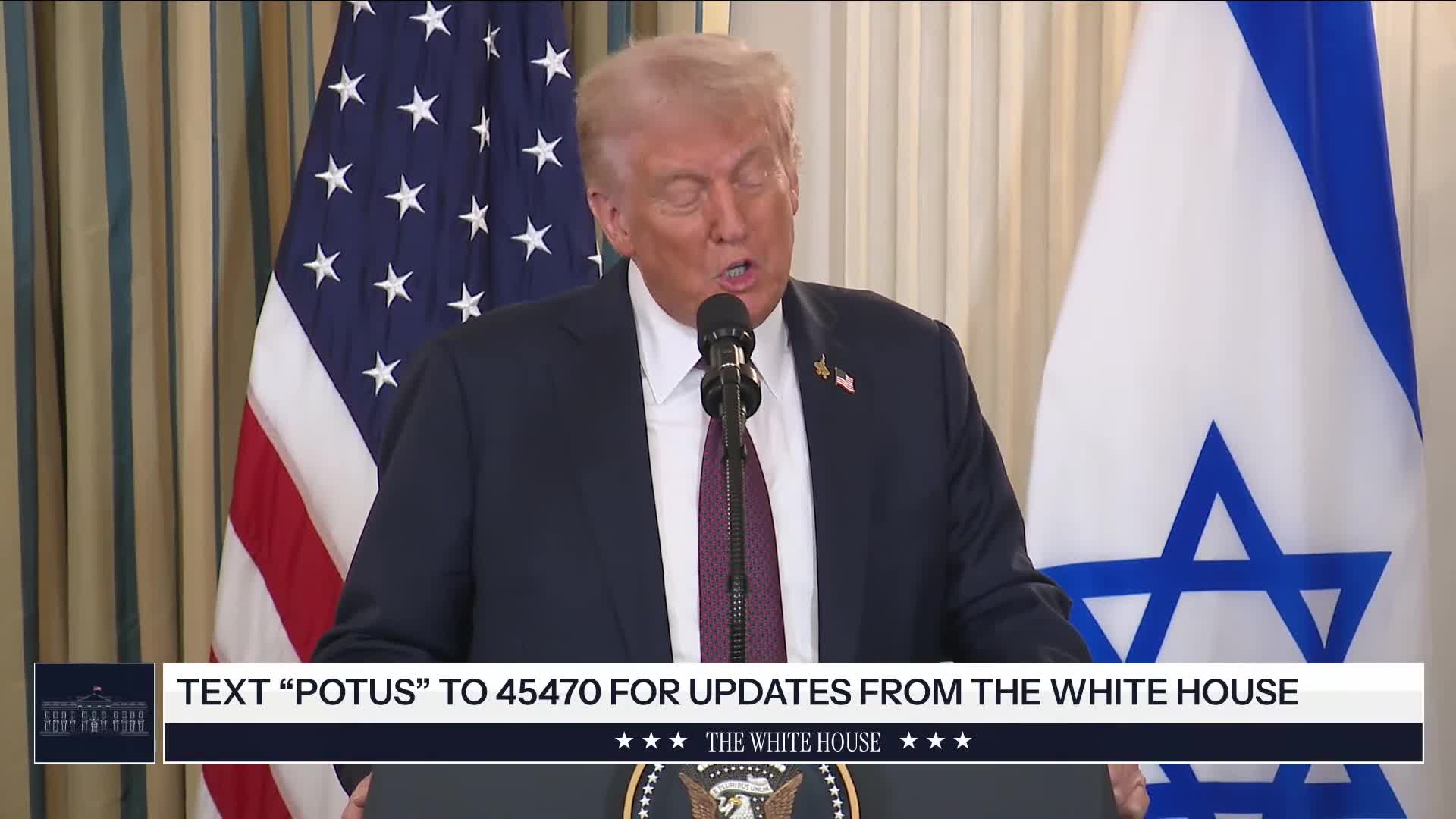 Press Conference: Donald Trump and Benjamin Netanyahu Host a Joint Media Event - September 29, 2025