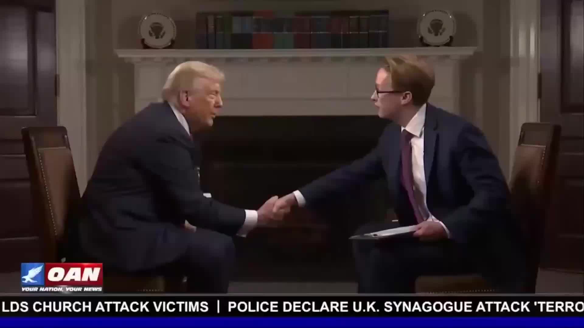 Interview: Daniel Baldwin of OAN Interviews Donald Trump at the White House - October 1, 2025