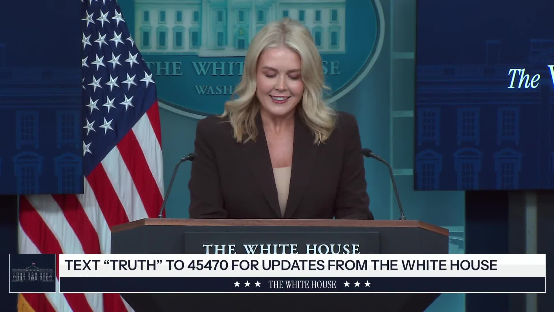 Press Briefing: Karoline Leavitt Holds a Press Briefing at The White House - October 6, 2025