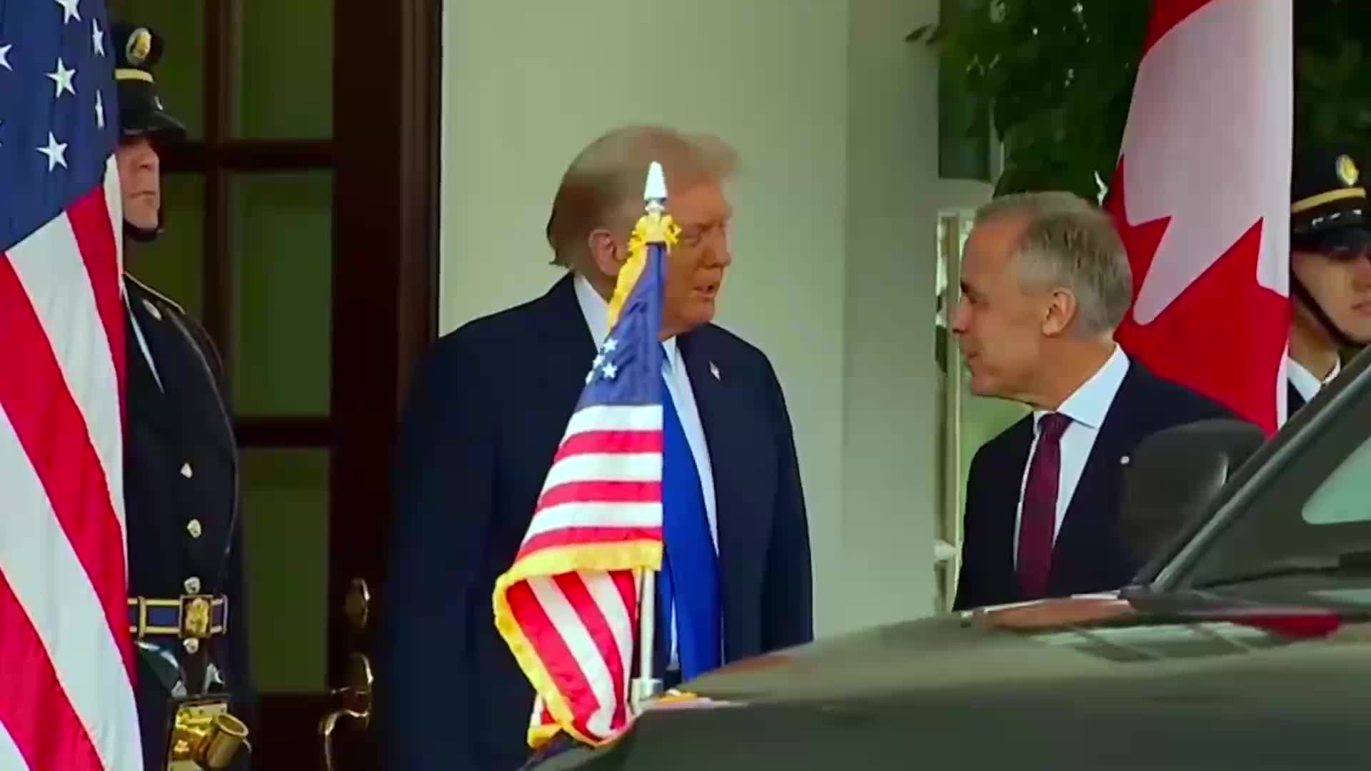 Remarks: Donald Trump Welcomes Mark Carney of Canada to the White House - October 6, 2025
