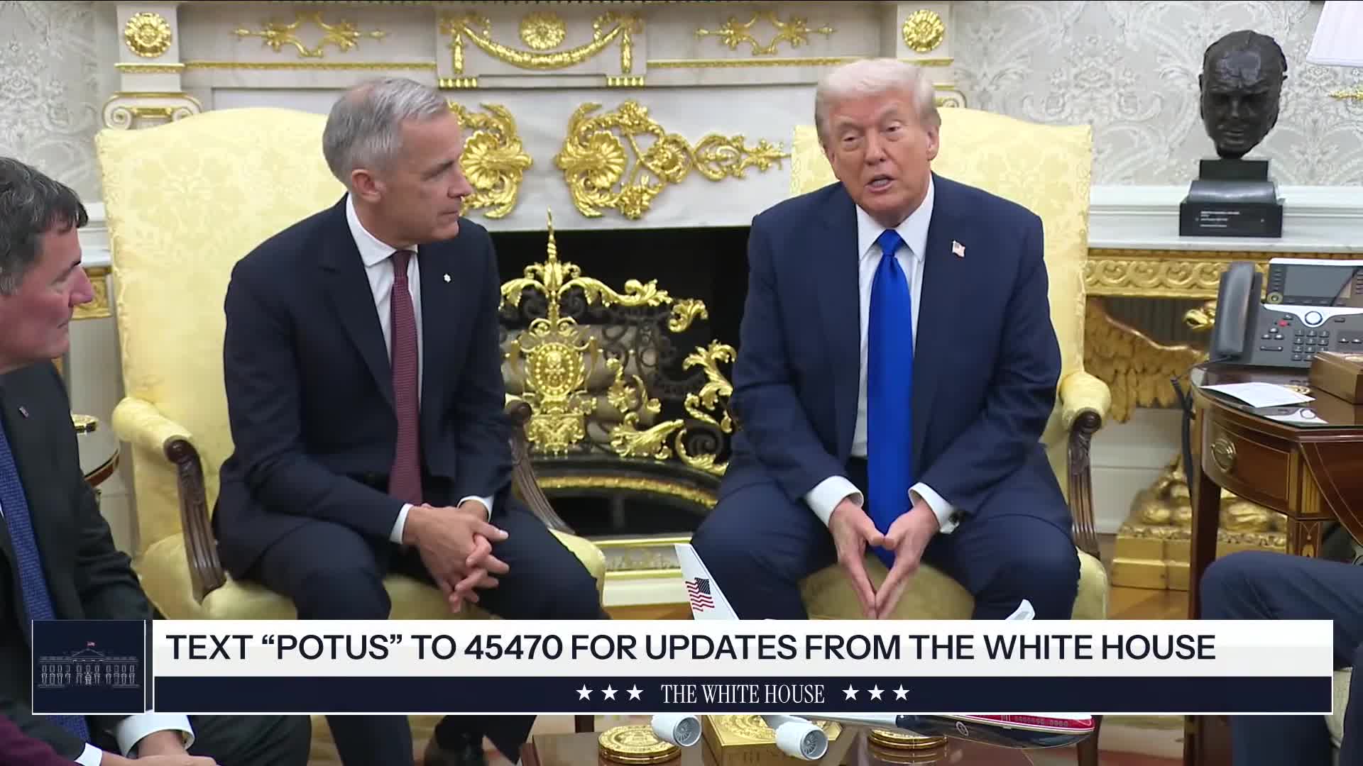 Remarks: Donald Trump Holds a Bilateral Meeting with Mark Carney of Canada  - October 6, 2025