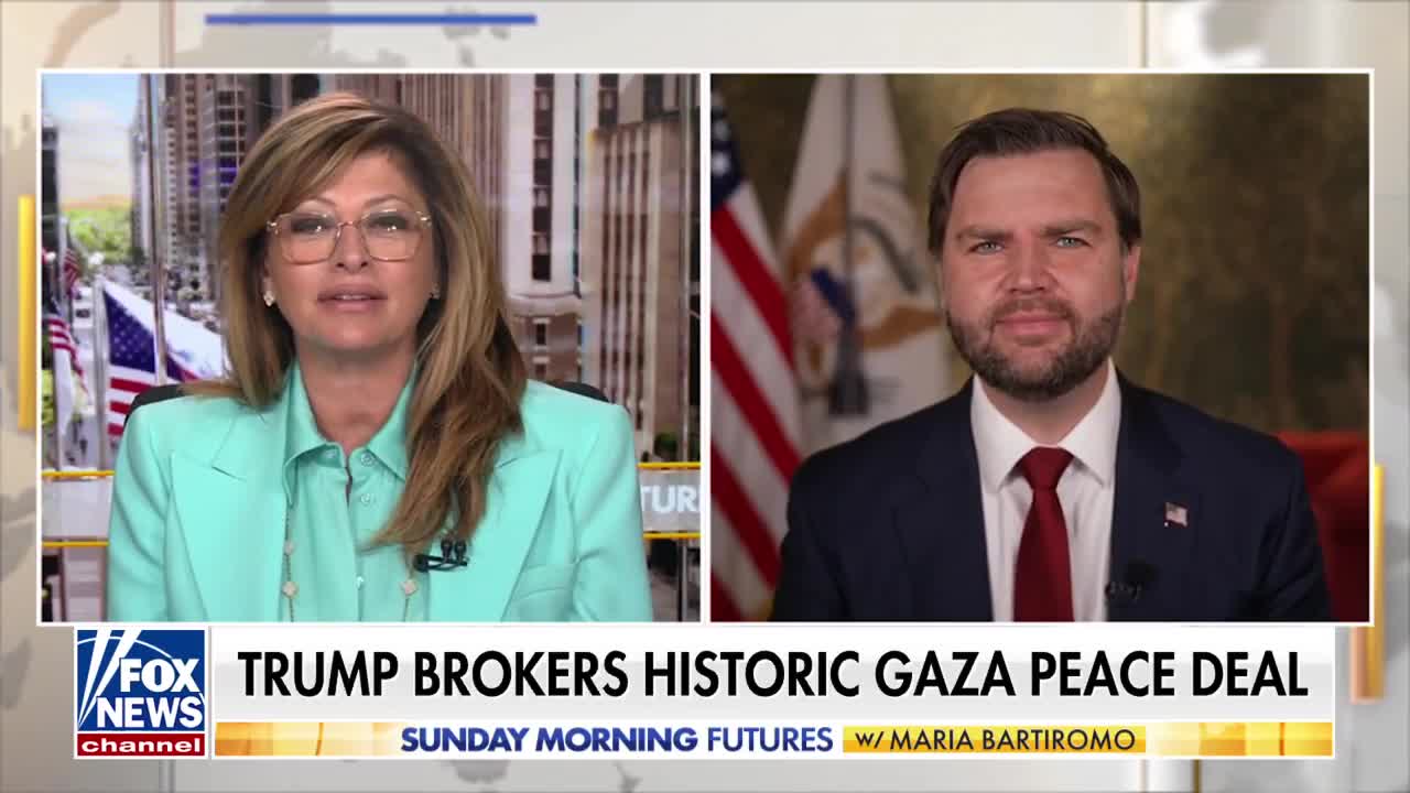 Interview: Maria Bartiromo Interviews JD Vance on Fox Sunday Morning Futures - October 12, 2025