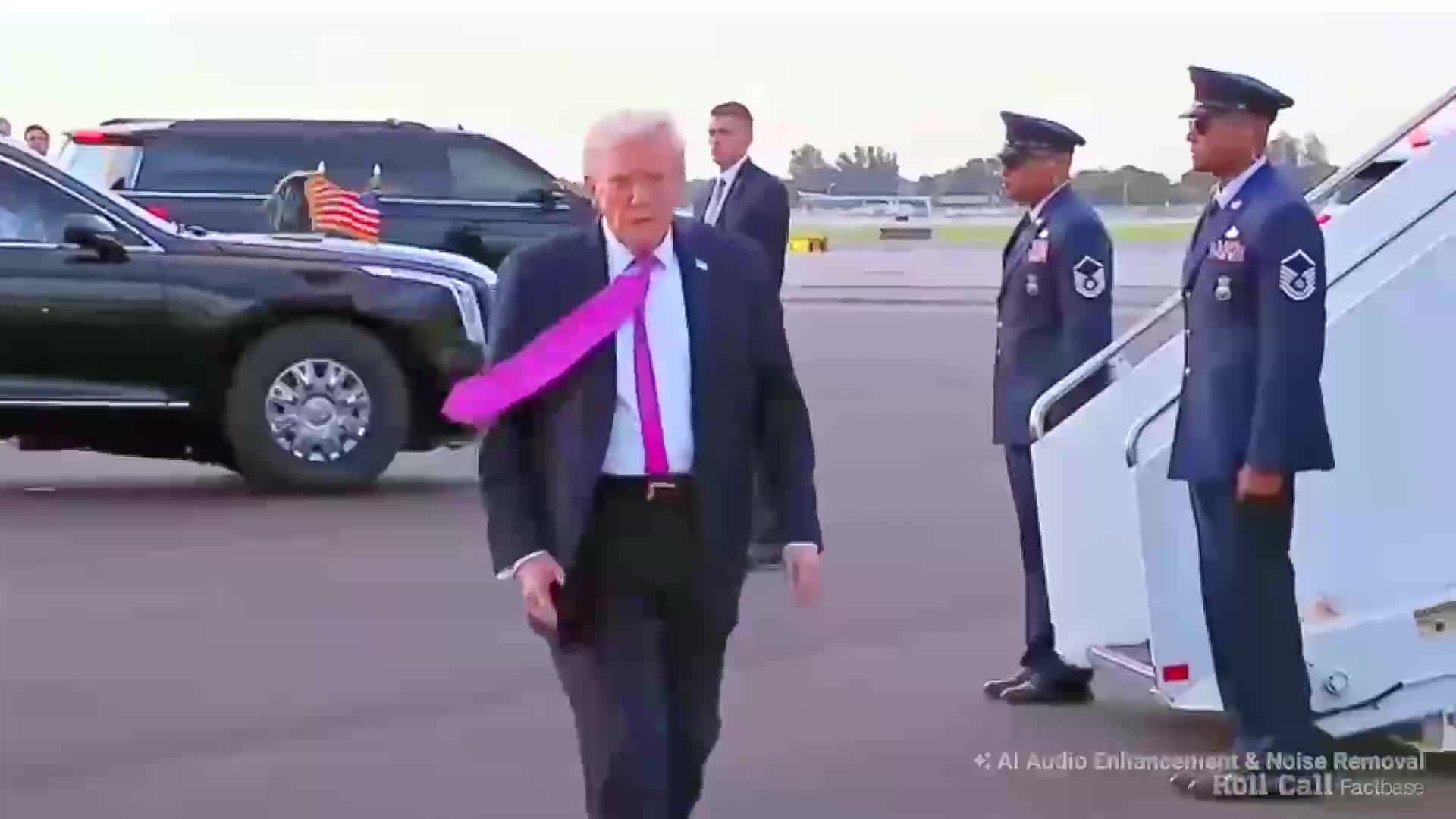 Press Gaggle: Donald Trump Speaks to Reporters After Air Force One Arrival - October 17, 2025