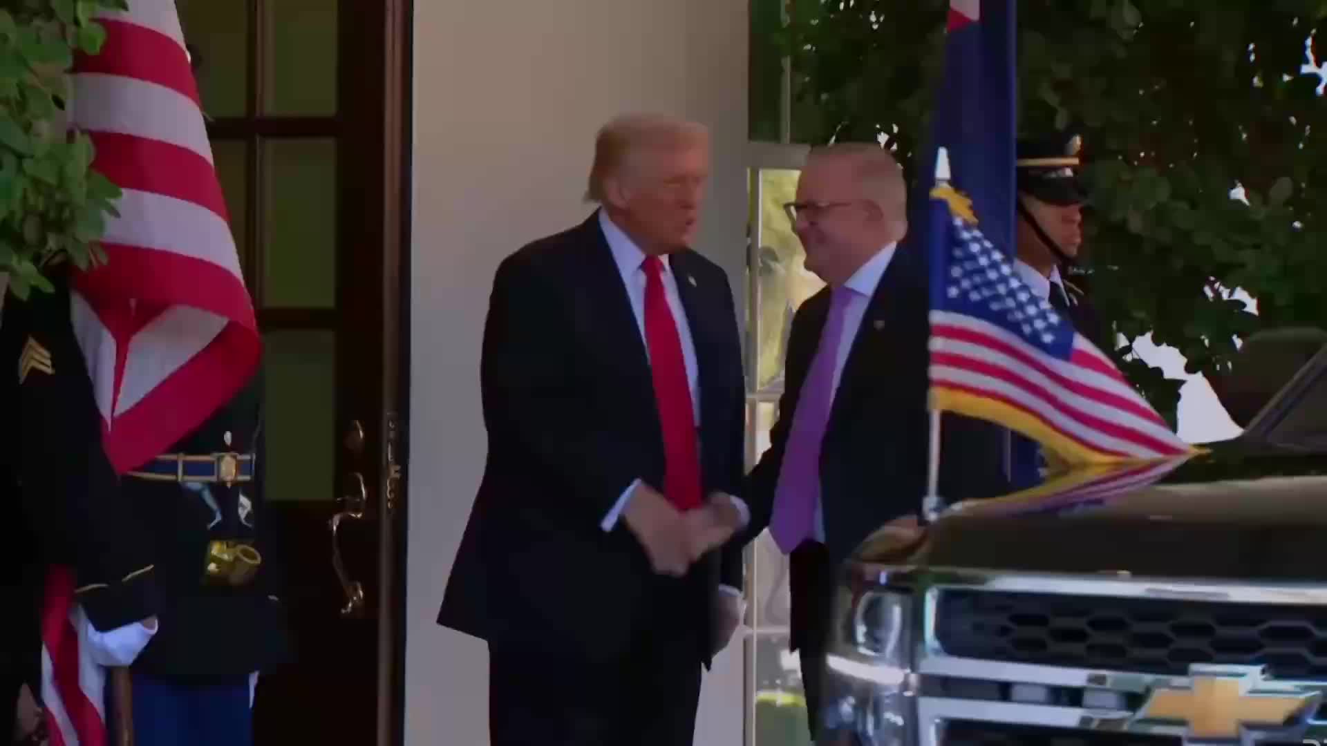 Remarks: Donald Trump Welcomes Anthony Albanese of Australia to the White House - October 20, 2025