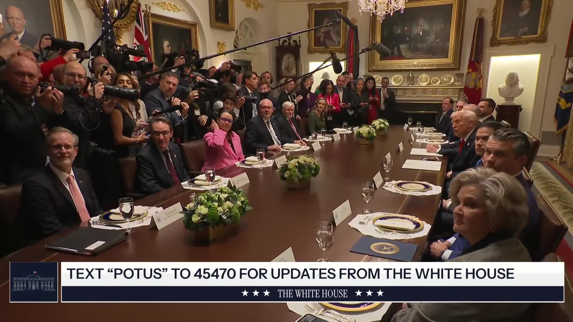 Remarks: Donald Trump Holds a Bilateral Lunch with Anthony Albanese of Australia  - October 20, 2025