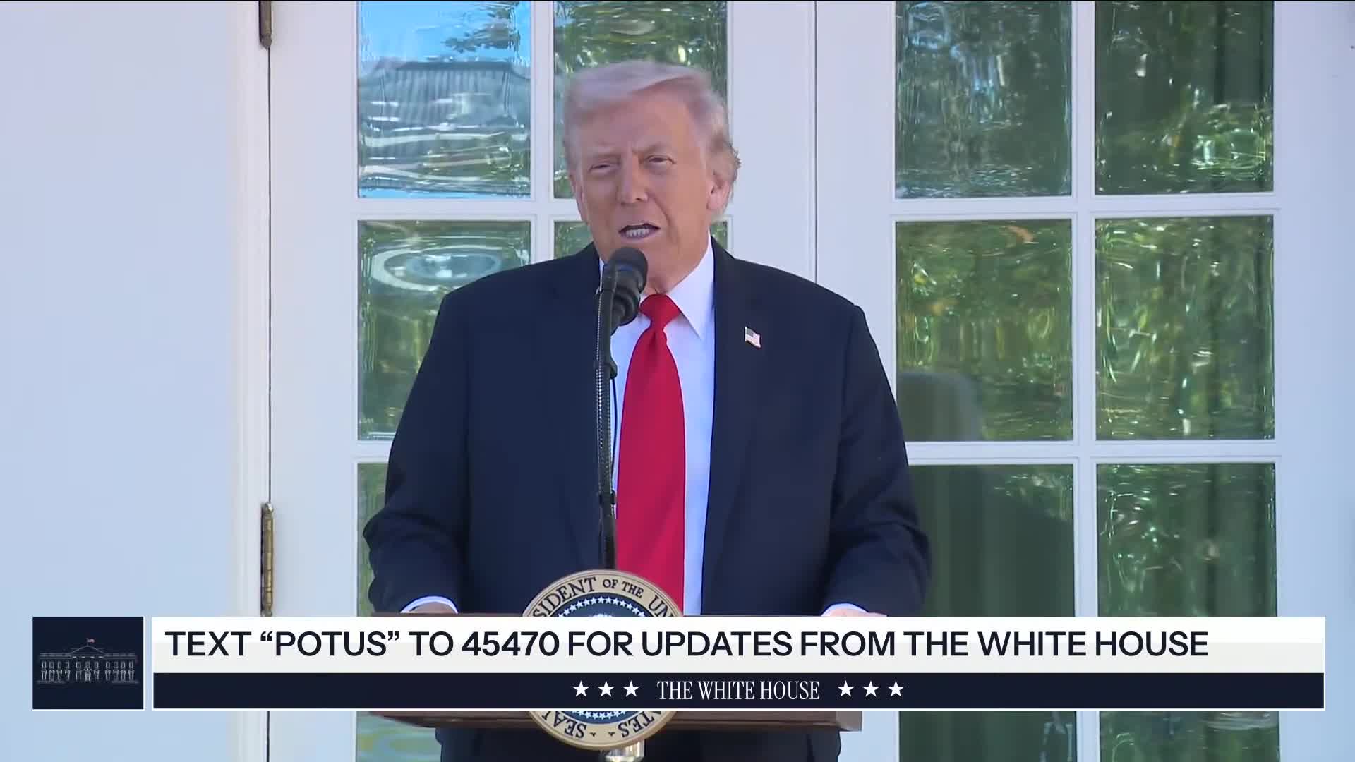 Speech: Donald Trump Hosts Republican Senators in the Rose Garden for Lunch - October 21, 2025