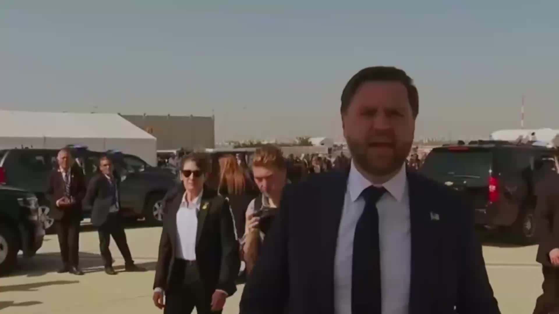 Press Gaggle: JD Vance Speaks to Reporters Before Air Force Two Departure - October 23, 2025
