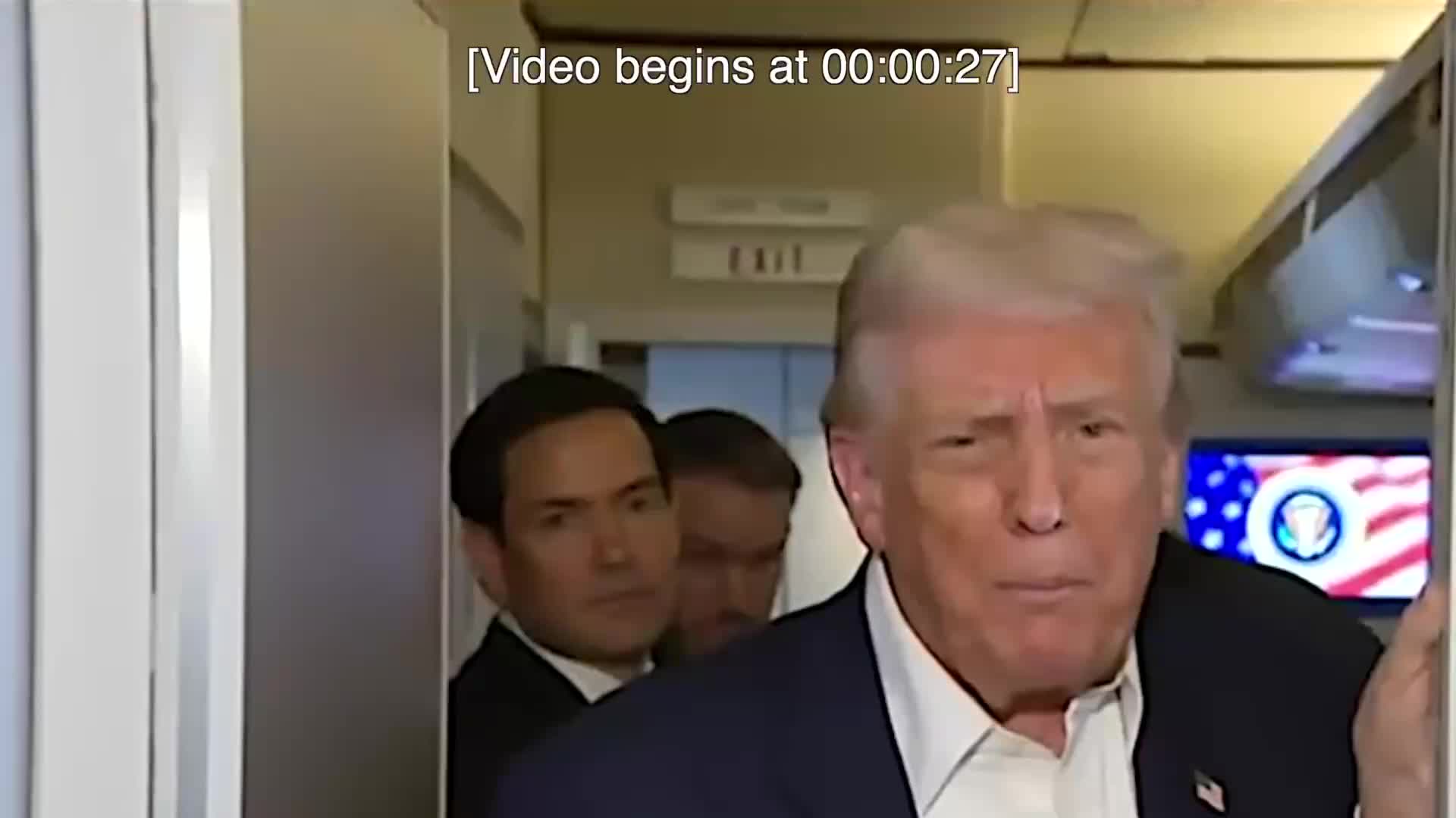 Press Gaggle: Donald Trump Speaks to Reporters on Board Air Force One - October 27, 2025