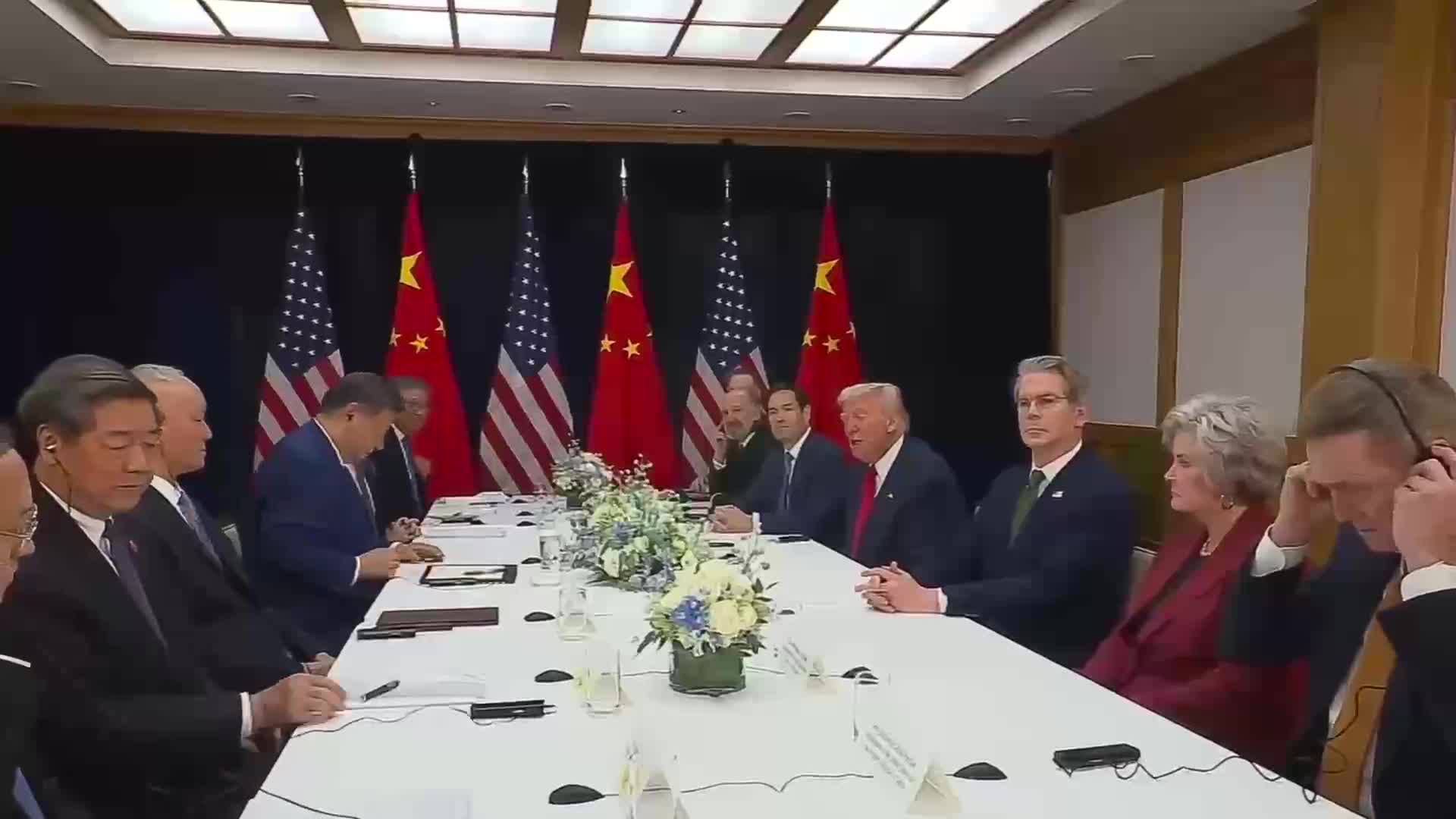 Remarks: Donald Trump Holds a Bilat with Xi Jinping of China in Busan, South Korea - October 29, 2025