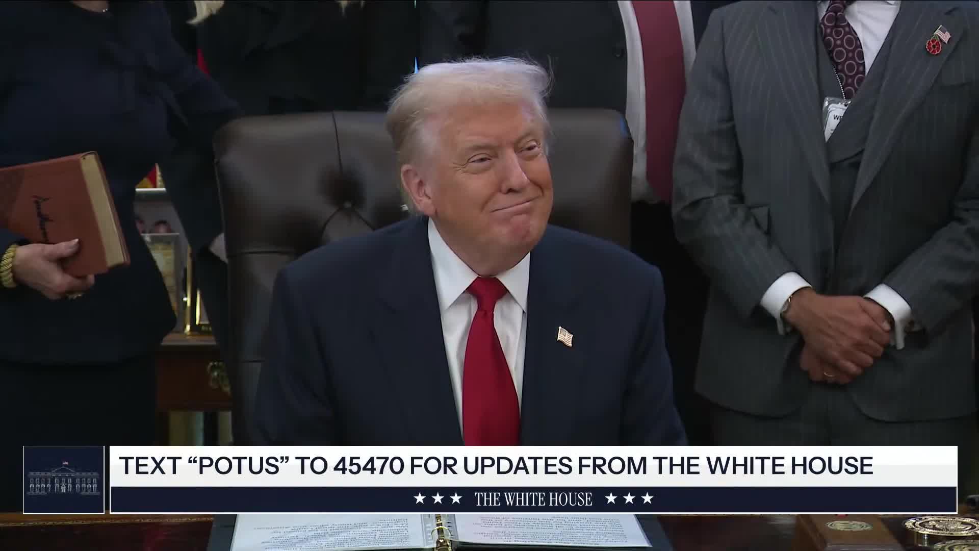 Remarks: Donald Trump Attends the Swearing In of Sergio Gor in the Oval Office - November 10, 2025